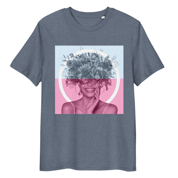 Pop Art T-Shirt Flower Girl - Image 6